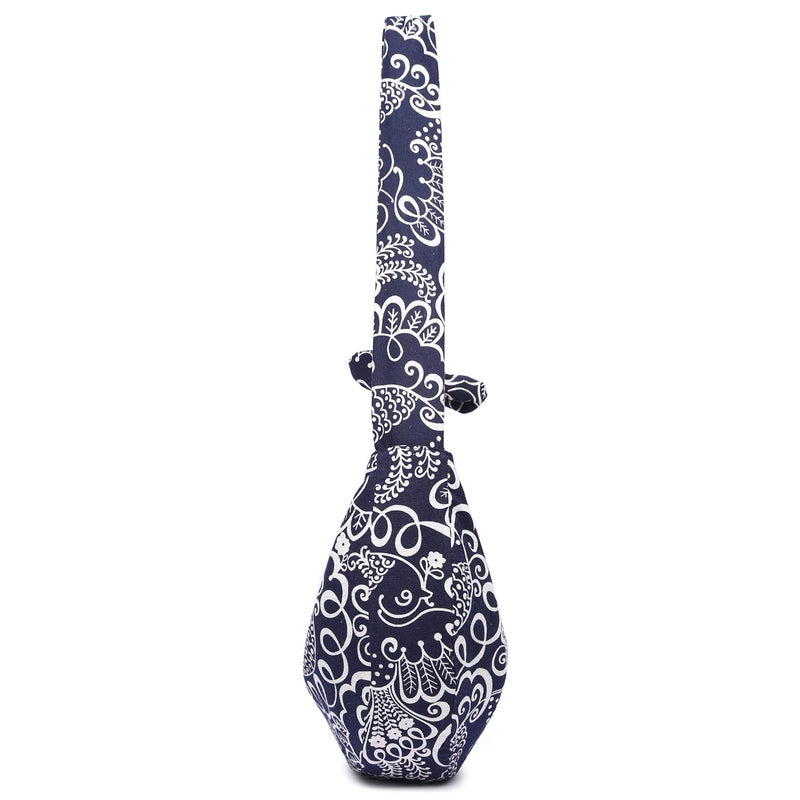 Coton Pose Women Hippie Crossbody Bag cloth boho Sling Bag Cotton Bohemian Hand Bags (Blue) - Image 4